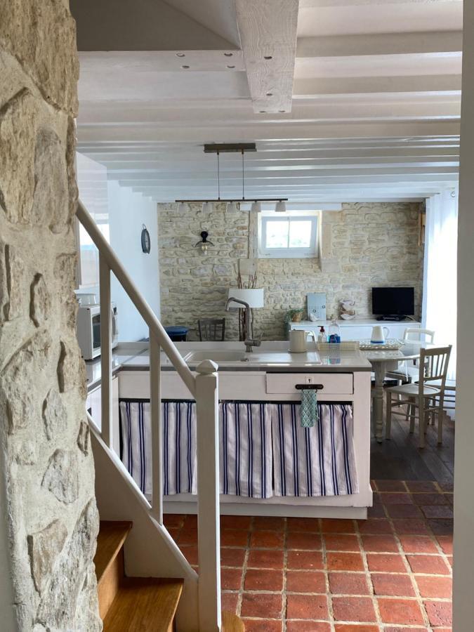 La Maison Bleue Port-en-Bessin-Huppain Ngoại thất bức ảnh