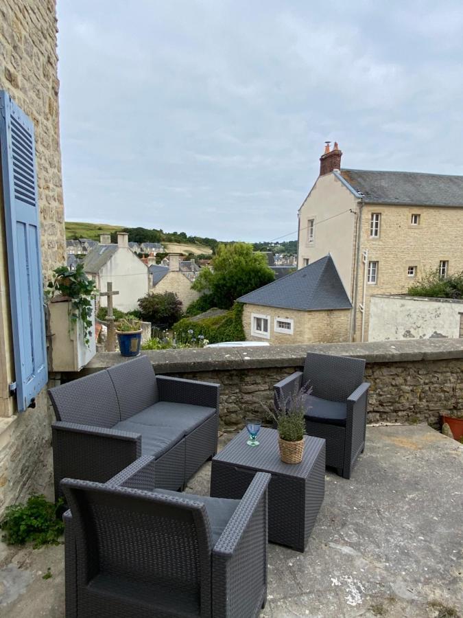 La Maison Bleue Port-en-Bessin-Huppain Ngoại thất bức ảnh