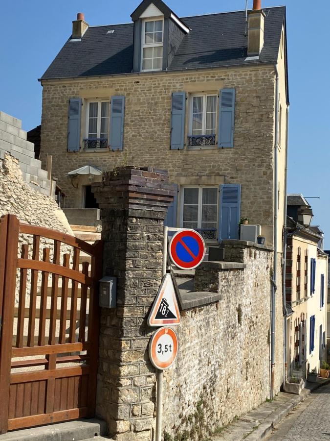 La Maison Bleue Port-en-Bessin-Huppain Ngoại thất bức ảnh